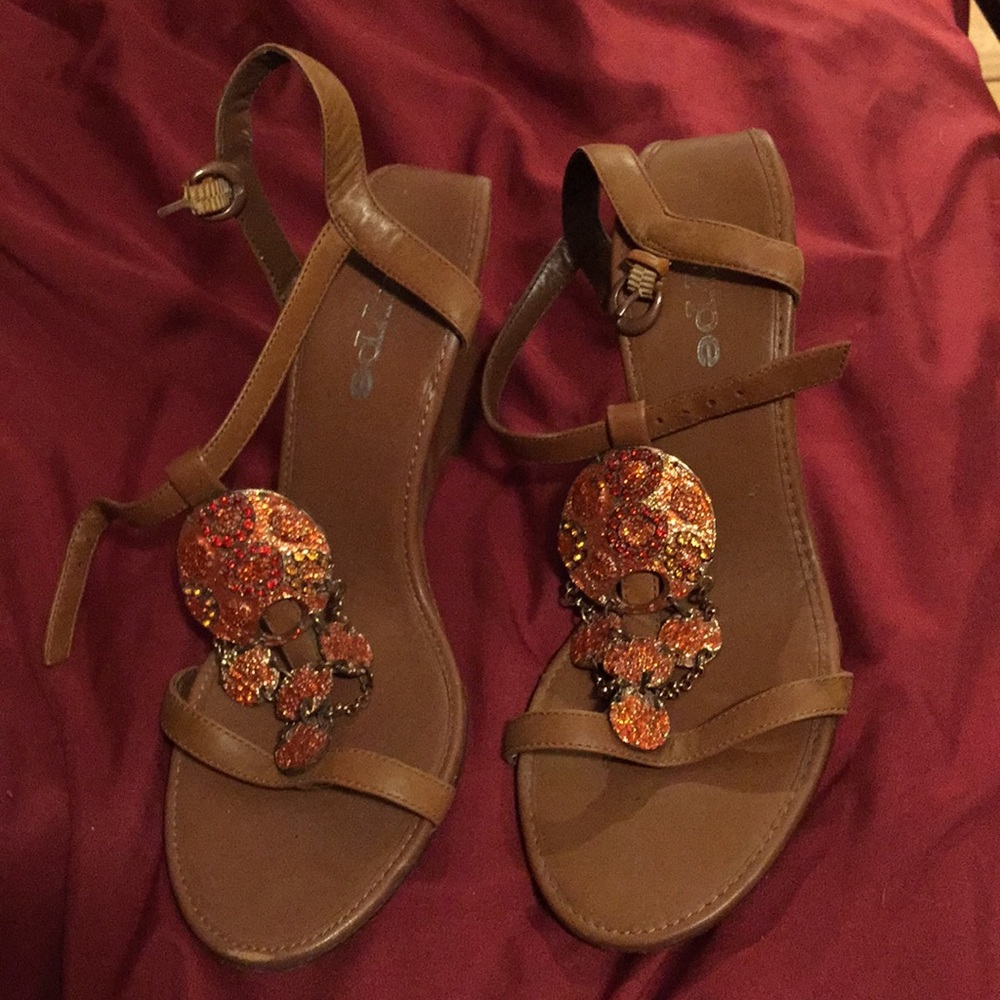 Hype Leather Heels
